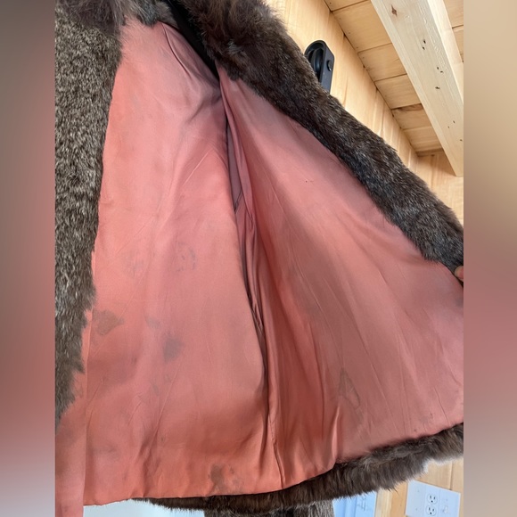 Vintage rabbit fur coat - Picture 8 of 8